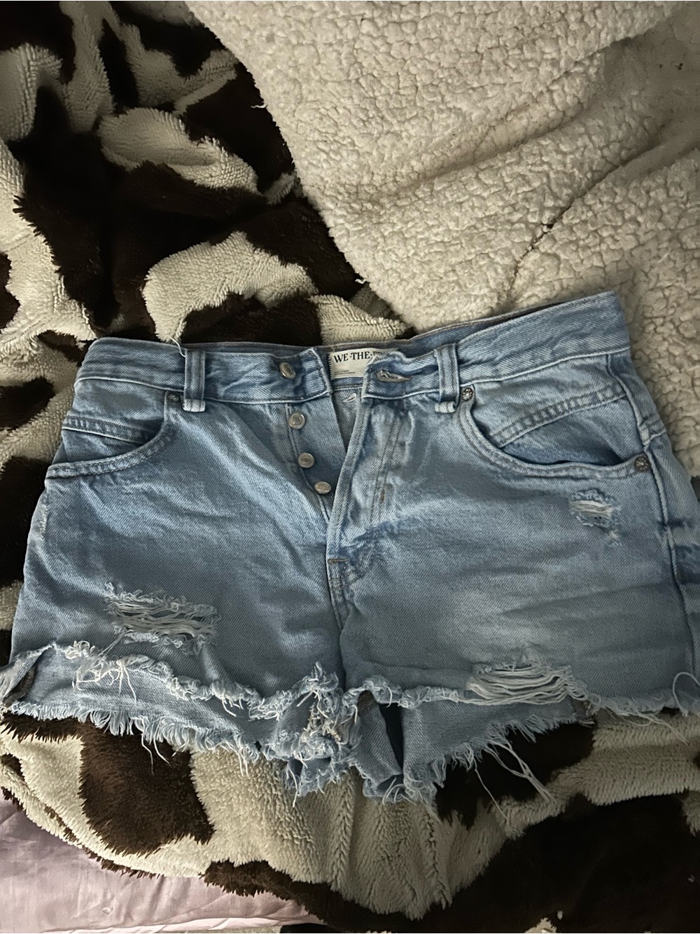 We the free Jean shorts size 27
